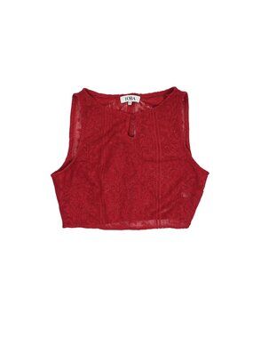 Loba Laura Top in Deep Red